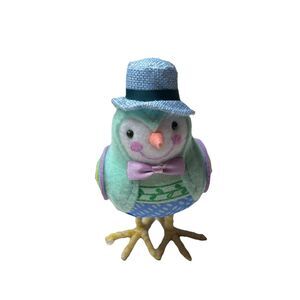 Target Spritz Bird Stormy 2020 Felt Bird Figurine Easter/Spring Mint Green